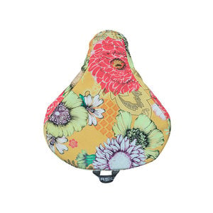 Bloom Field - saddle cover - yellow