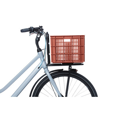 Basil Crate L - fietskrat - 40 liter - rood