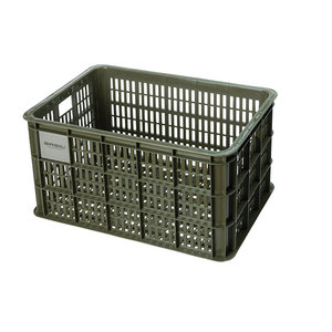 Crate L - bicycle crate - green