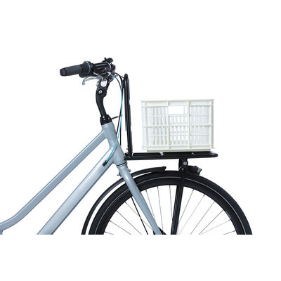 Basil Crate S - bicycle crate - 17.5 litres - white