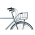 Basil Portland - bicycle basket - front - matt black