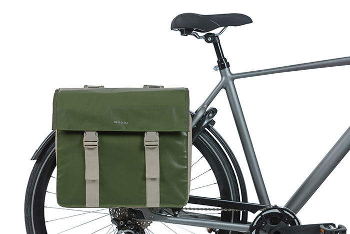 Basil Urban Load - Fahrrad Doppeltasche - 48-53 Liter - grün - Basil