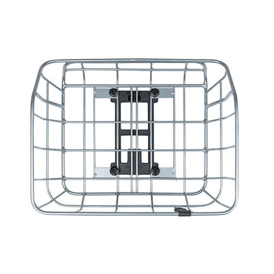 Basil Portland - bicycle basket MIK – rear – chrome