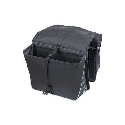 Basil Forte - double pannier bag MIK - 35 litres - black