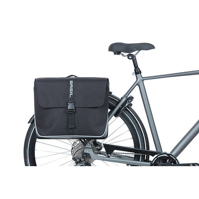 Basil Forte - double pannier bag MIK - 35 litres - black