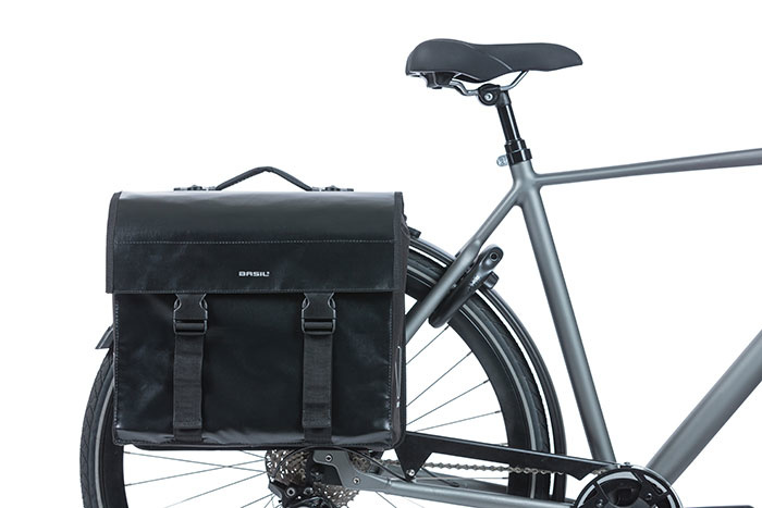 Basil Urban Load - Fahrrad Doppeltasche MIK - 48-53 Liter - schwarz - Basil