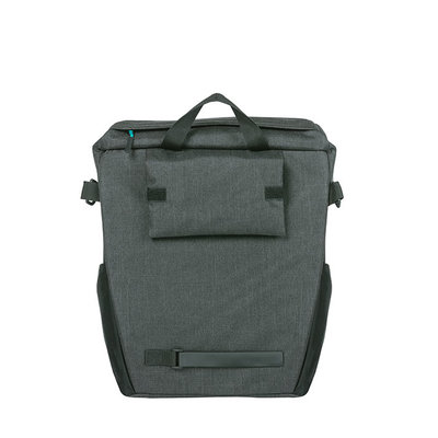 Basil Discovery 365D - enkele fietstas L - 18 liter - zwart