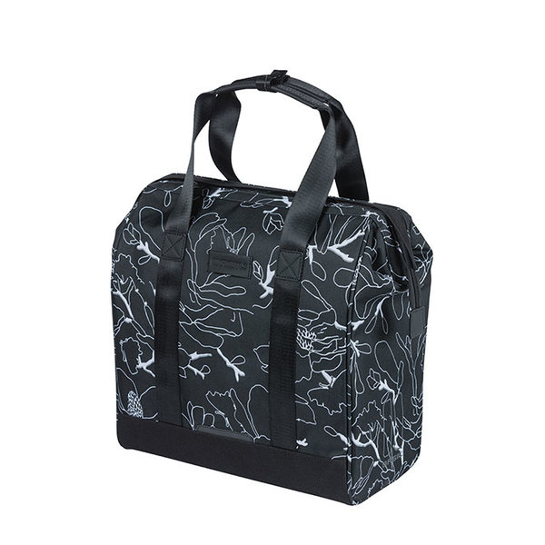 Grand Flower - bicycle shopper - black