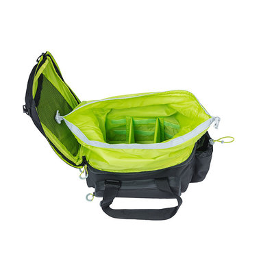 Basil Miles - bagagedragertas XL Pro MIK - 9-36 liter - zwart