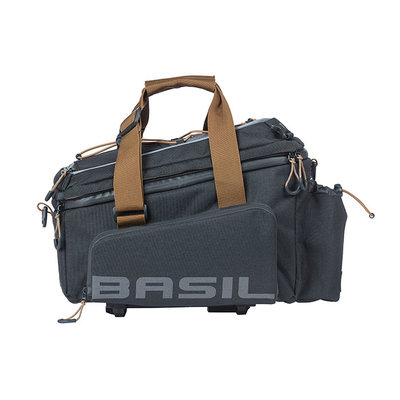 Basil Miles - bagagedragertas XL Pro MIK - 9-36 liter - grijs