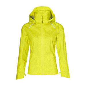 Basil Skane HiVis bicycle rain jacket - women - neon yellow