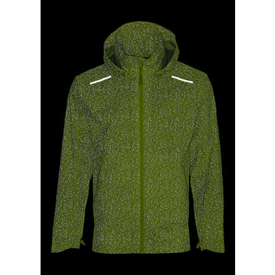 Basil Skane HiVis bicycle rain jacket - men - neon yellow