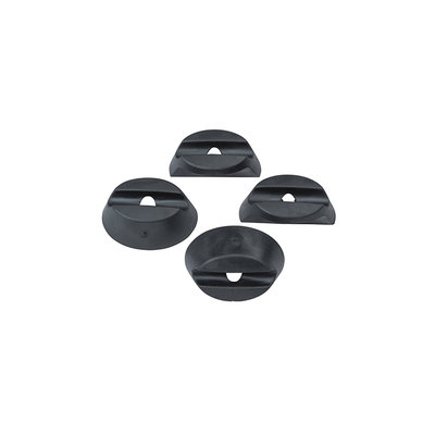 Basil Buddy - rubberen ring voor Basil Buddy koepel – 4 stuks - zwart