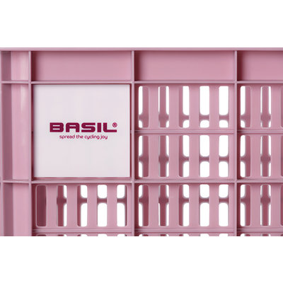 Basil bicycle crate S - small - 17.5 litres - faded blossom