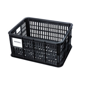 Crate S - bicycle crate - black