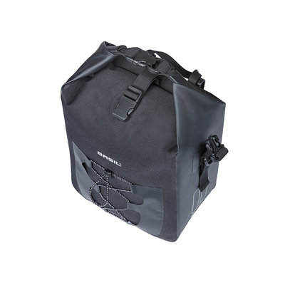 Basil Navigator Waterproof M- single pannier bag - 14 liter - black