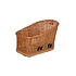 Basil Pasja - dog bicycle basket MIK - large- 50 cm - rear - natural