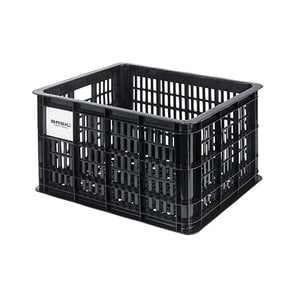 Basil bicycle crate M MIK - medium - 29.5 litres - black