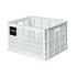 Basil bicycle crate M - medium - 29.5 litres - white