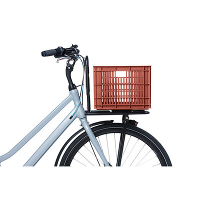 Basil fietskrat M - medium - 29.5 liter - rood