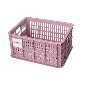 Crate S - Fahrradkiste - rosa