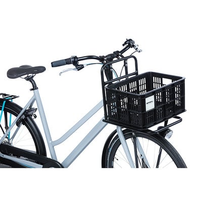 Basil bicycle crate MIK S - small - 17.5 litres - black