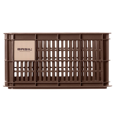 Basil bicycle crate S - small - 17.5 litres - brown