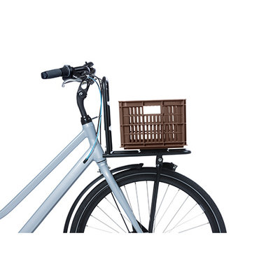 Basil bicycle crate S - small - 17.5 litres - brown