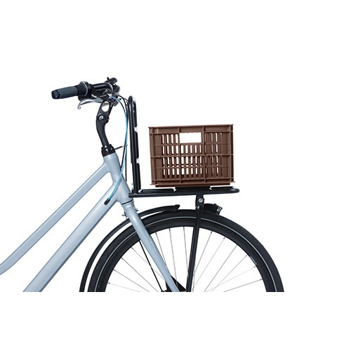 Basil Crate S - bicycle crate - 17,5L - brown - Basil