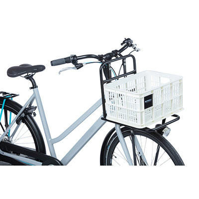 Basil bicycle crate S - small - 17.5 litres - white