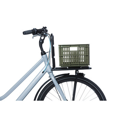 Basil fietskrat S - klein - 17.5 liter - groen