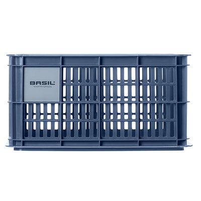 Basil bicycle crate S - small - 17.5 litres - blue