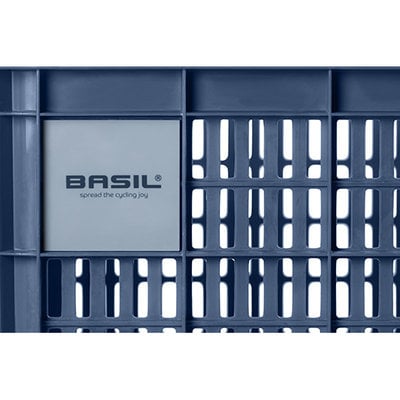 Basil bicycle crate S - small - 17.5 litres - blue