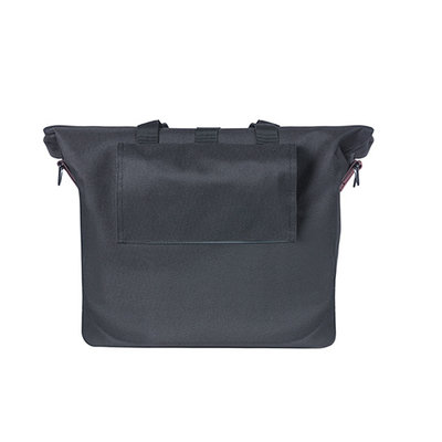Basil City - bicycle handbag - 8-11 liter - front/rear - black