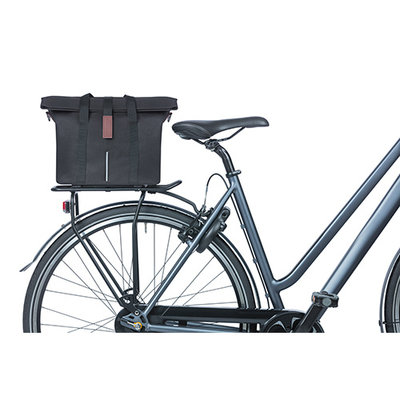 Basil City - Fahrradhandtasche MIK - 8-11 liter - vorne/hinten - schwarz