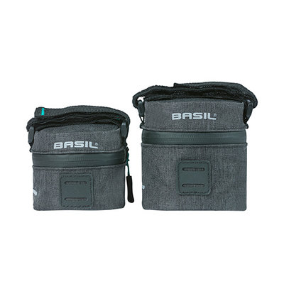 Basil Discovery 365D - saddle bag S - 0.5 litres - black