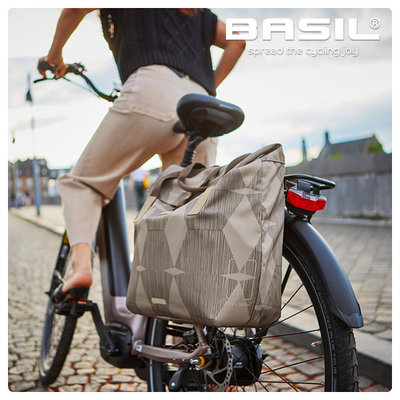 Basil Elegance - Fahrradshopper - 20-26 Liter - estate blau