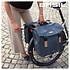 Basil Elegance - double pannier bag MIK - 40-49 litres - estate blue