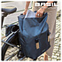 Basil Elegance - dubbele fietstas MIK - 40-49 liter - estate blauw