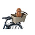 Basil Buddy MIK - dog bicycle basket - rear - biscotti brown