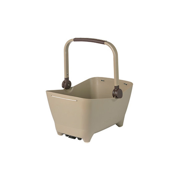 Buddy MIK - dog bicycle basket - brown