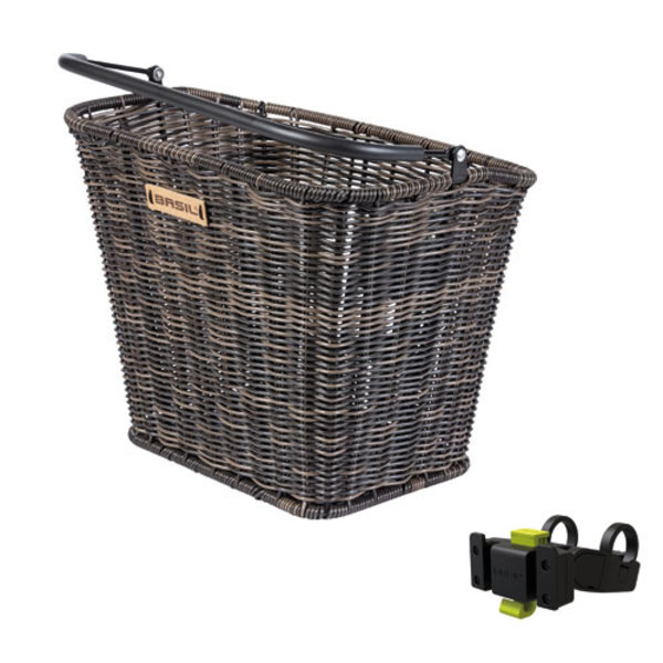 Bremen Rattan Look KF - bicycle basket - brown