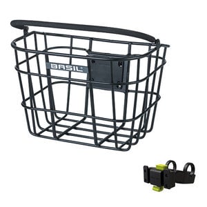 Bremen Alu KF - bicycle basket - black