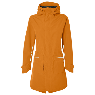 Basil Mosse bicycle rain parka - women - brown