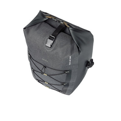 Basil Navigator Storm L - single pannier bag - 25-31 liters - black