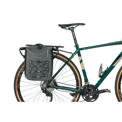 Basil Navigator Storm MIK Studs M - single pannier bag - 12-15 liters - black