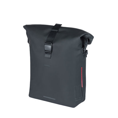 Basil SoHo - Fahrrad-Umhängetasche MIK Studs - 17 Liter - schwarz