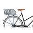 Basil Cento Flower - Bicycle basket - rear - olive green