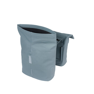 Basil City - double pannier bag MIK - 28-32 litres – graphite blue