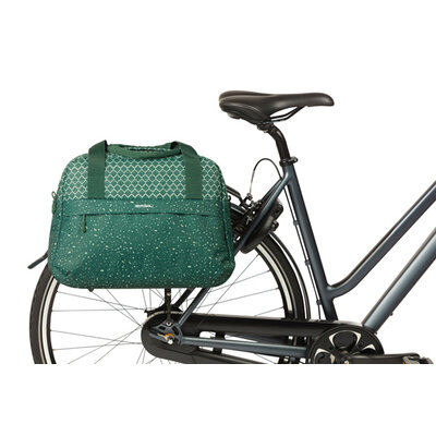 Basil Flair - single bicycle bag - 18 liter - green